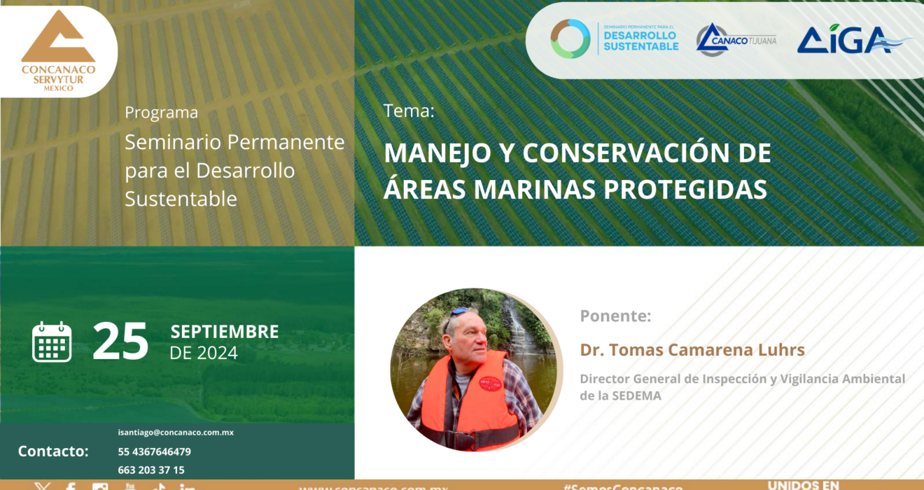 Dr. Tomas Camarena Luhrs Director General de Inspección y Vigilancia Ambiental de la SEDEMA Con la ponencia: 