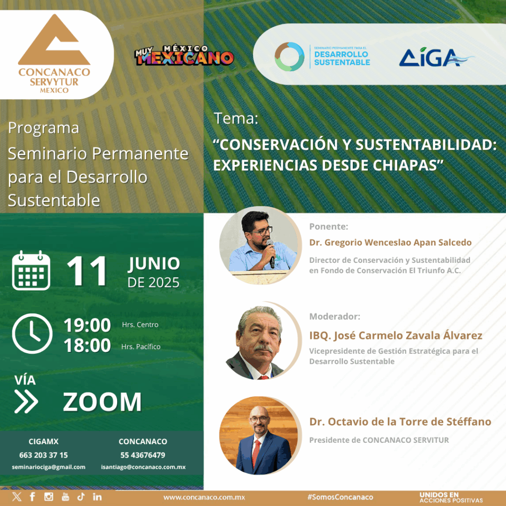 Dr. Gregorio Wenceslao Apan Salcedo Director de Conservación y Sustentabilidad en Fondo de Conservación El Triunfo A.C.