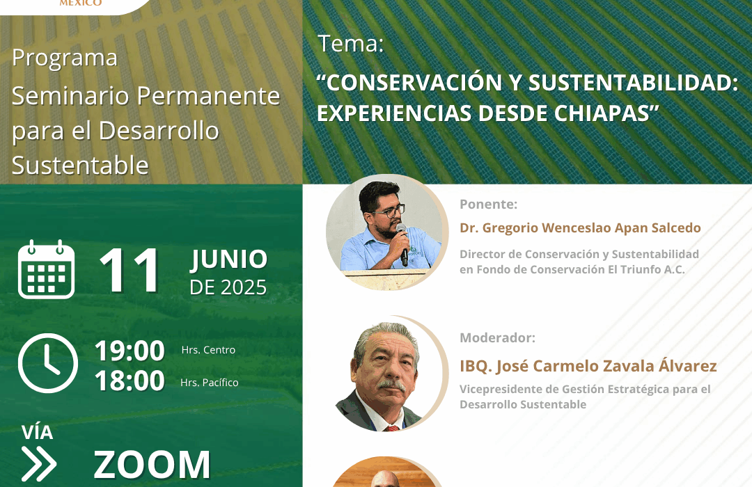 Dr. Gregorio Wenceslao Apan Salcedo Director de Conservación y Sustentabilidad en Fondo de Conservación El Triunfo A.C.