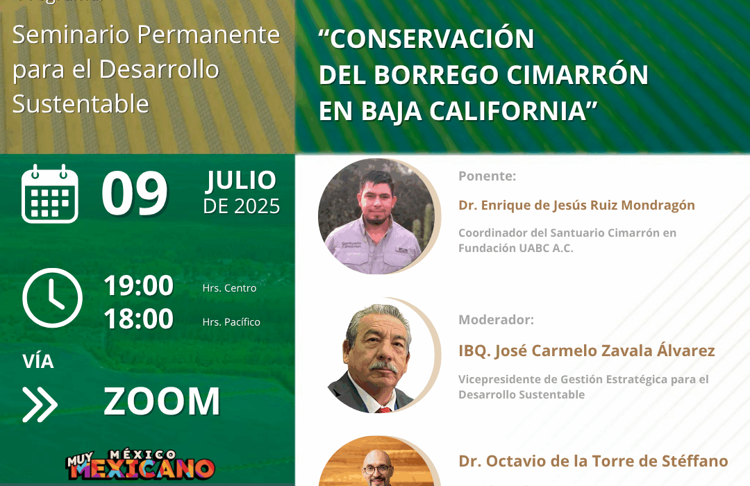 Dr. Enrique de Jesús Ruiz Mondragón Coordinador del Santuario Cimarrón en Fundación UABC A.C.