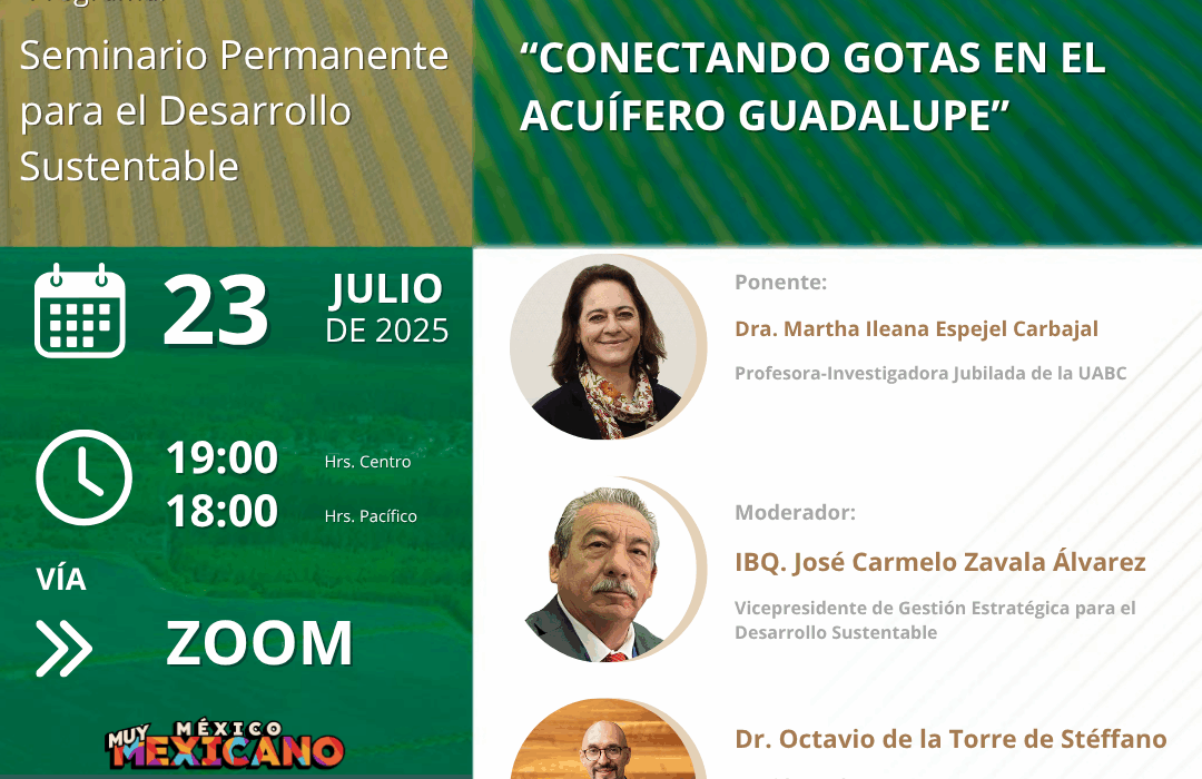 CONECTANDO GOTAS EN EL ACUÍFERO GUADALUPE